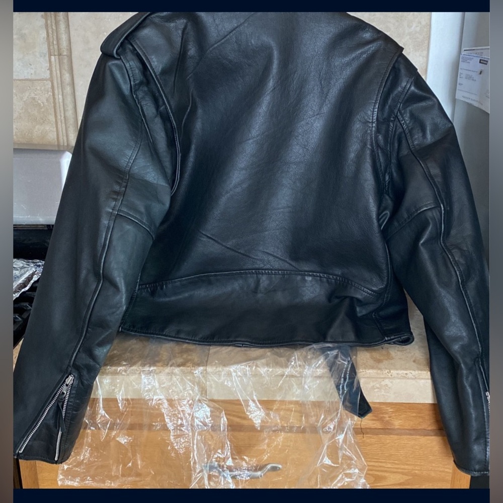 First Genuine Leather Jacket - image 3